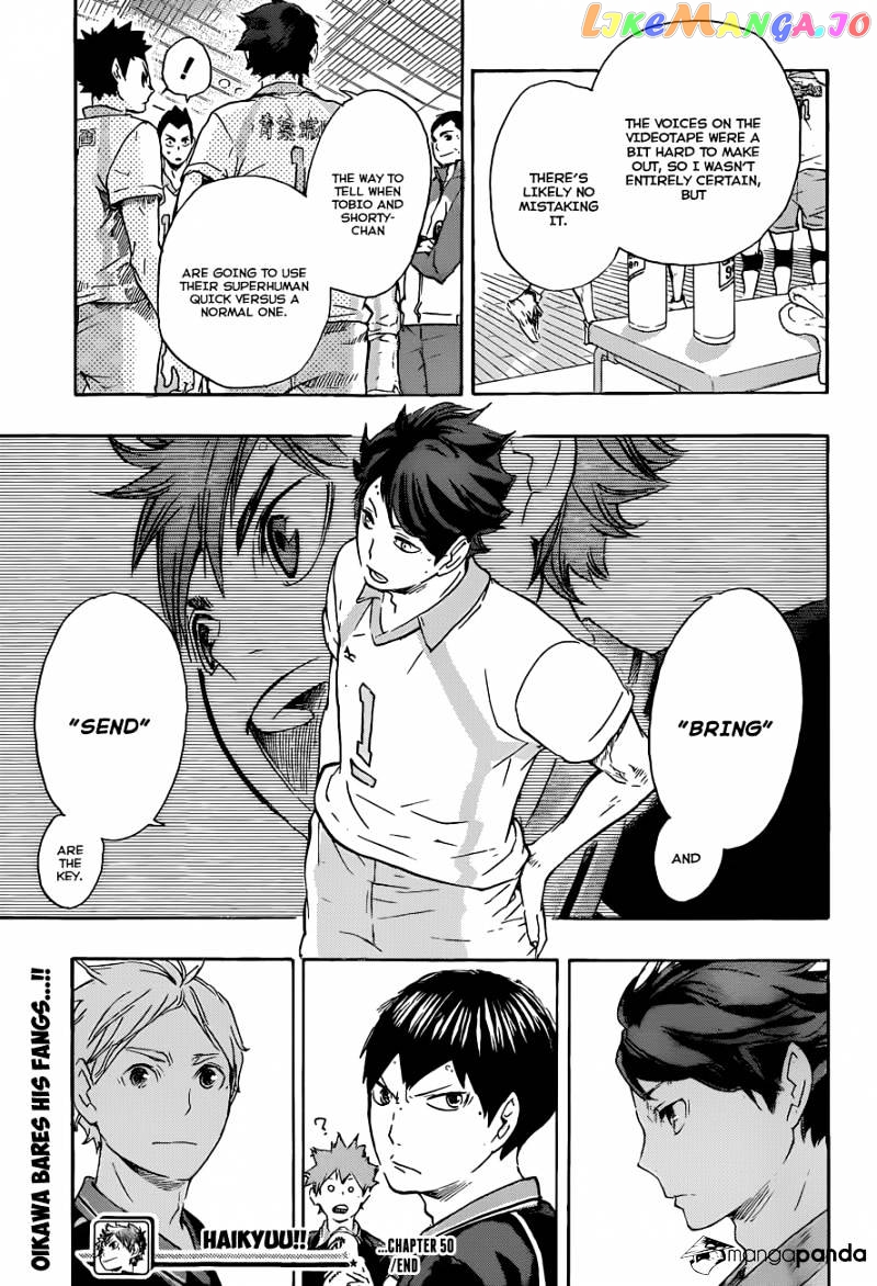Haikyuu!!, Chapter 50 image 21
